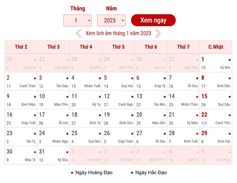 Local holidays are not listed. . Vietnamese lunar calendar today